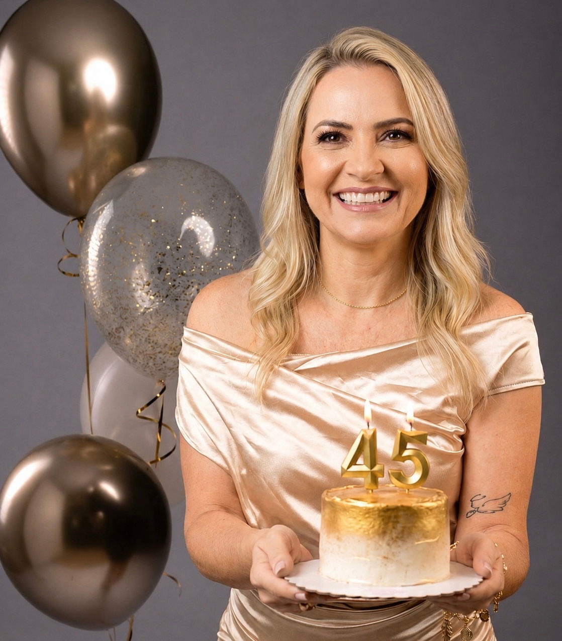 PACK: Aniversário Gold (3 fotos)
