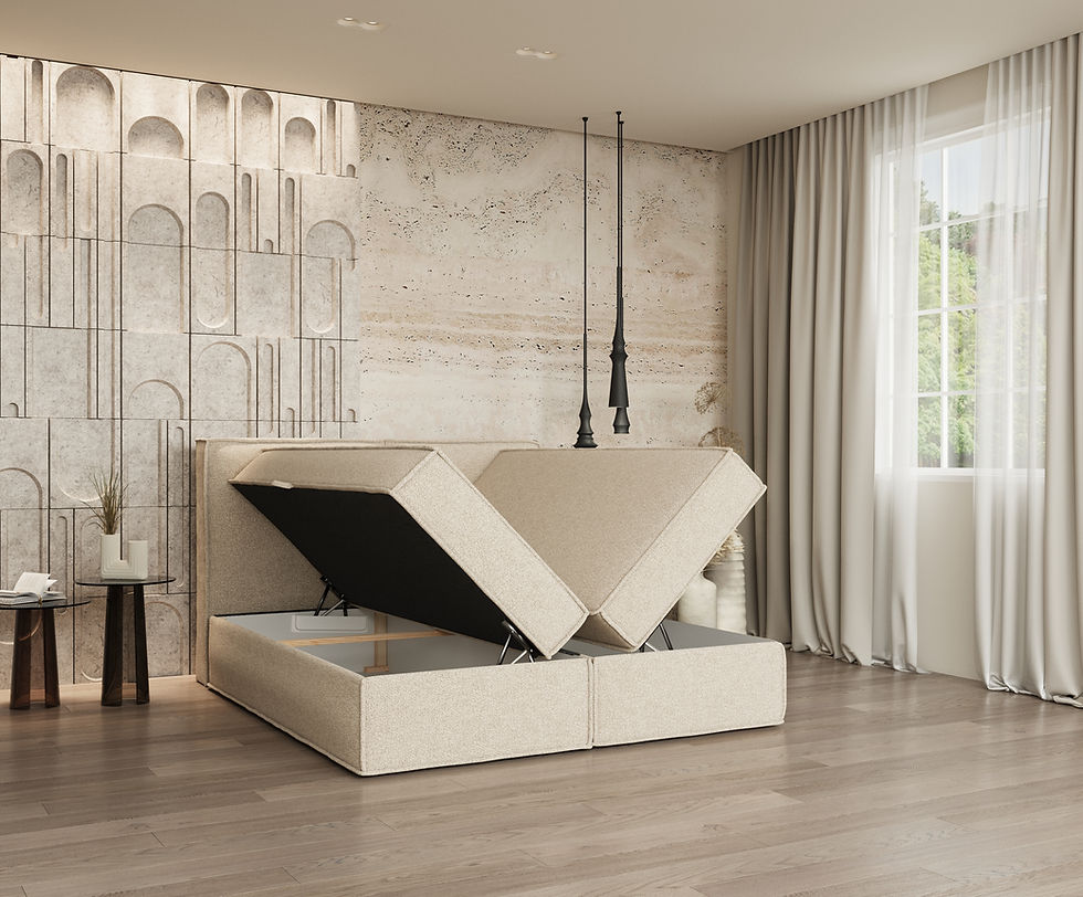 Thumbnail: Bergen Storage Continental Bed