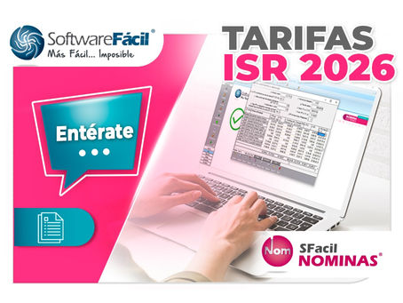 Tarifas ISR 2026