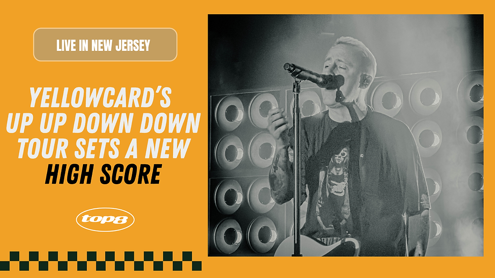 Yellowcard live at Ashbury Park in New Jersey | Top8scene