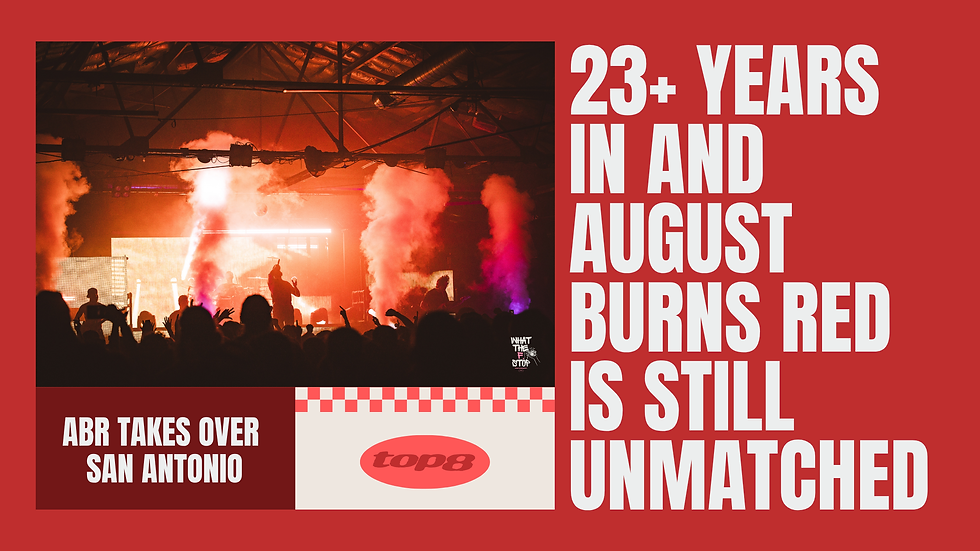 August Burns Red Takes Over San Antonio on Spring Horizons Tour 
