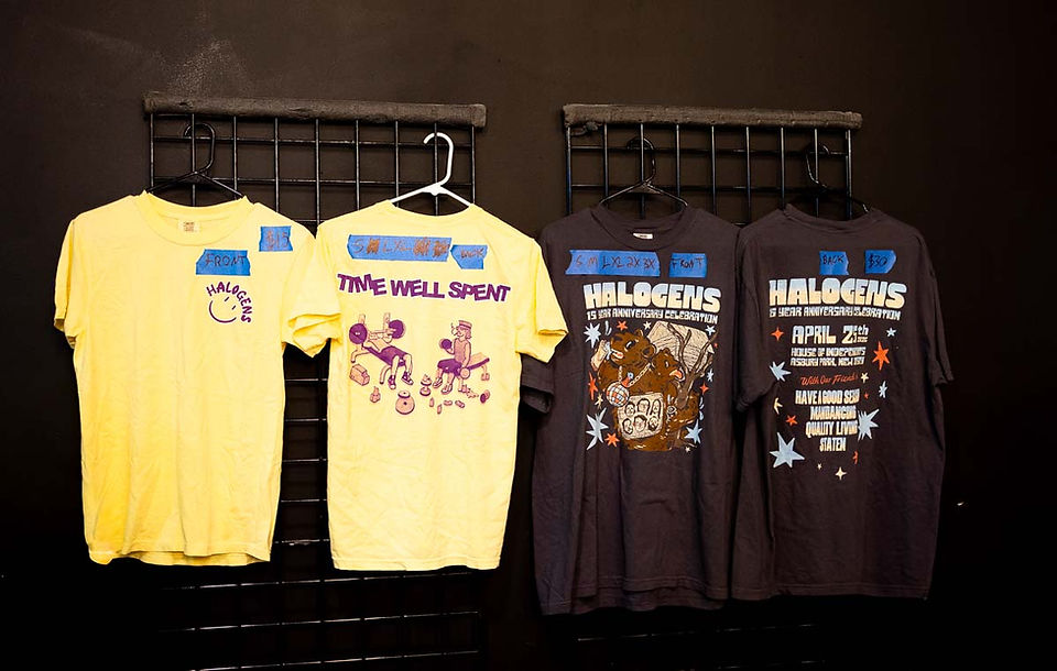 halogens merch