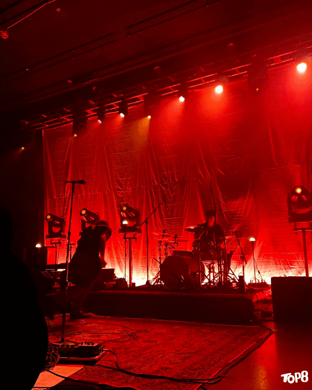 The Starting Line live in Philly at the TLA - Kenny Vasoli burst - by Daniella.Psd