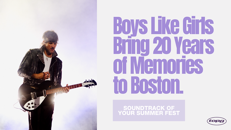 boys like girls bring 20 years of memories to boston - soundtrack of your summer fest - august 29 - rachel ford - top8 scene