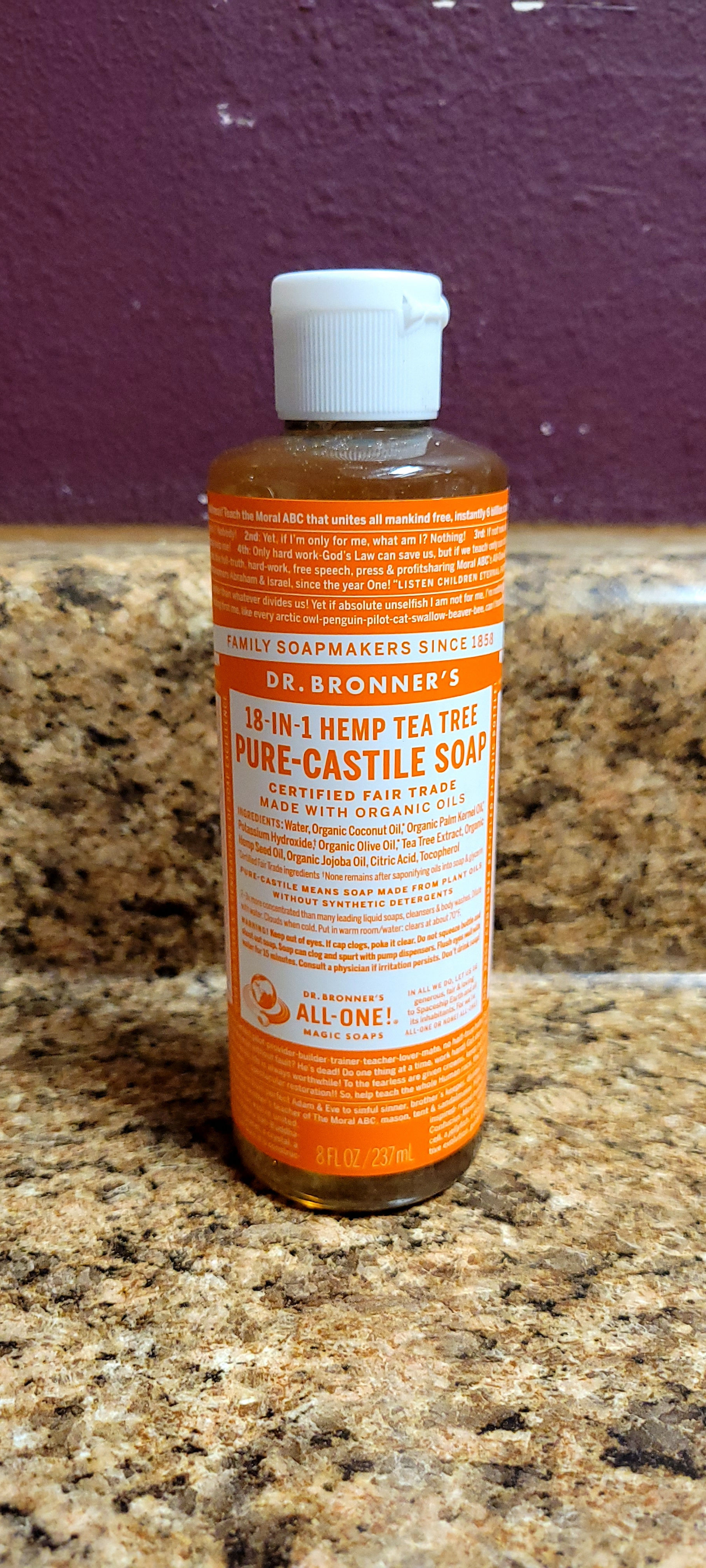 Dr Bronner's Soap, TeaTree
