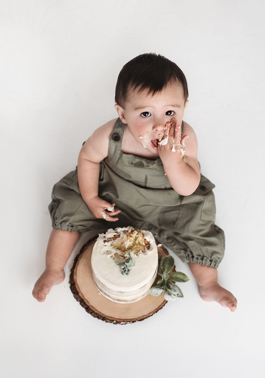 Indianapolis Fine Art Photography Cake Smash Photo Studio