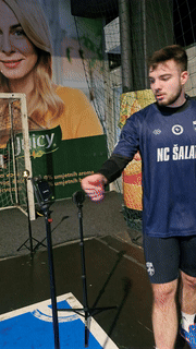 Athlete identification and quick start with Sportreact system