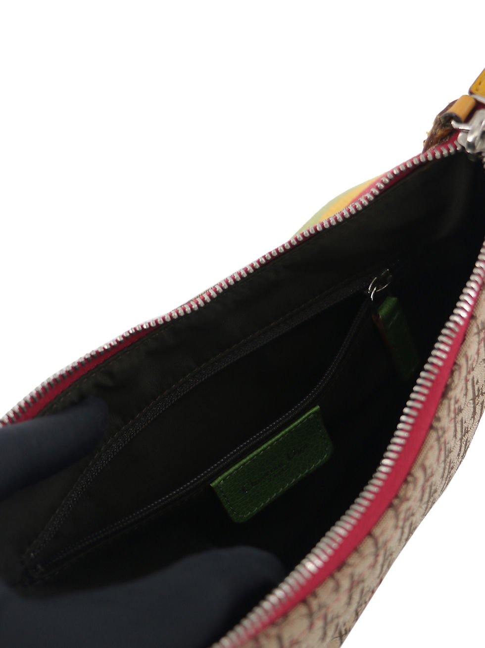 Thumbnail: Christian Dior 2004 Rasta Saddle Bag