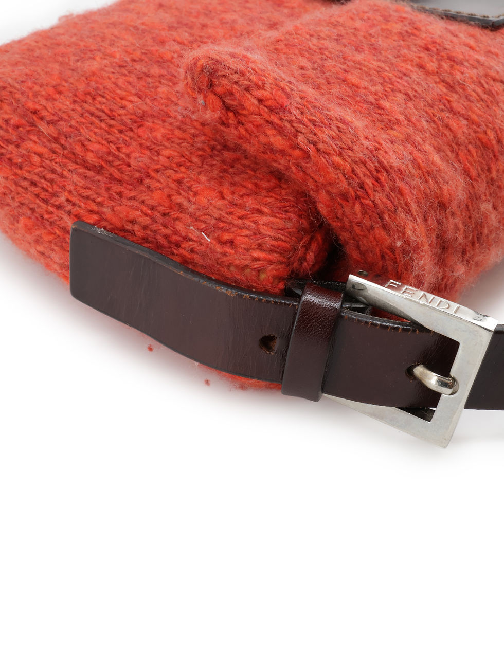 Thumbnail: Fendi Baguette Wool Shoulder Bag