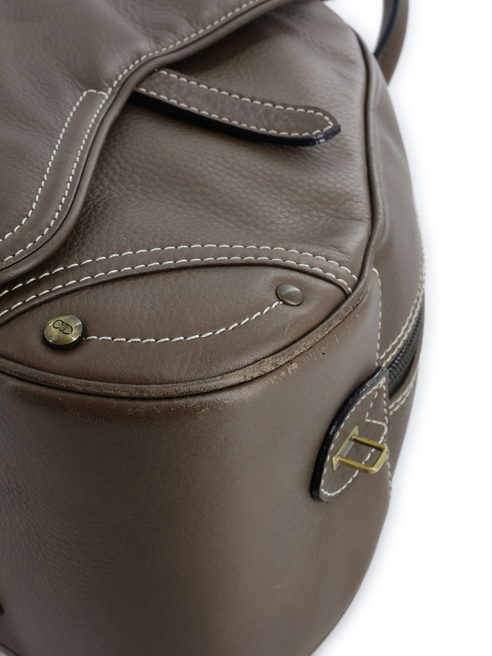 Thumbnail: Christian Dior Saddle Bowler Handbag