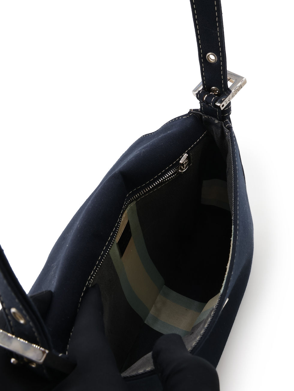 Thumbnail: Fendi Canvas Shoulder Bag
