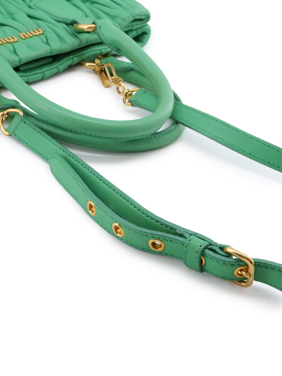 Thumbnail: Miu Miu Matelasse Two-Way Handbag