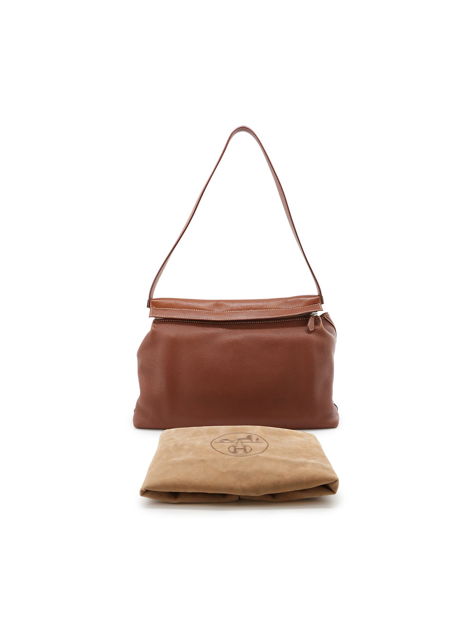 Thumbnail: Hermès Yovac Buffel Shoulder Bag