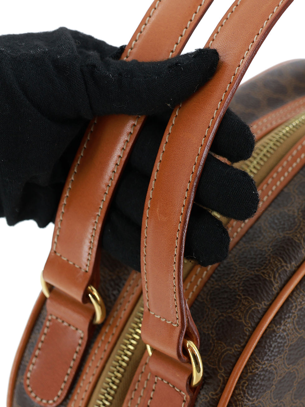 Thumbnail: Celine Macadam Bowling Handbag