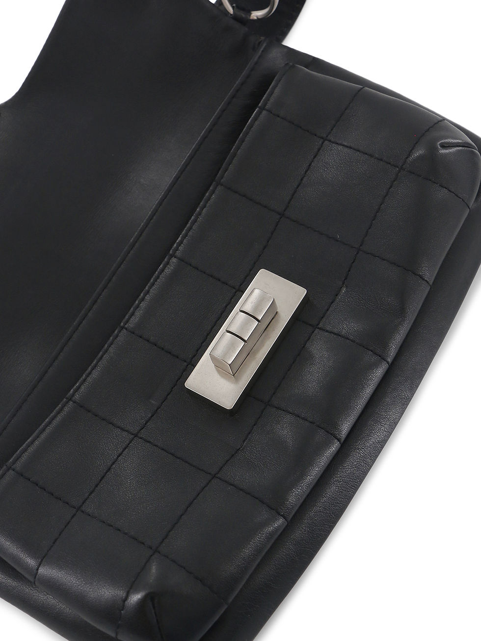 Thumbnail: Chanel Mademoiselle 2.55 Lock Shoulder Bag
