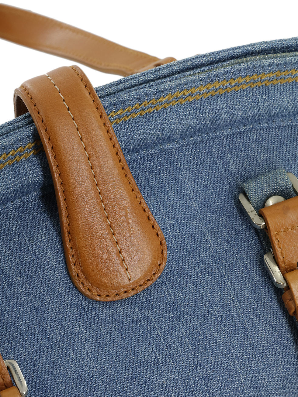 Thumbnail: Christian Dior Detective Denim Handbag