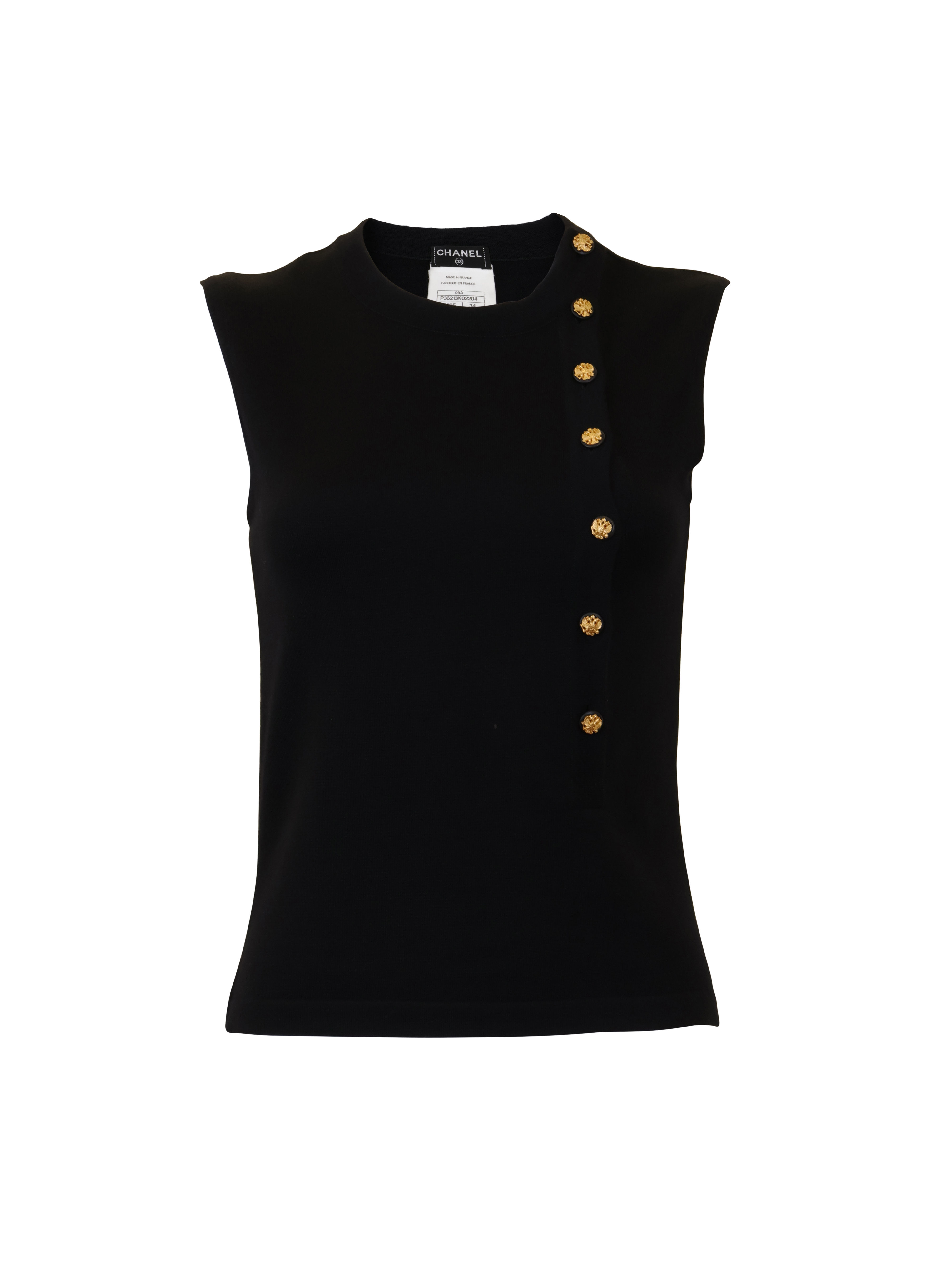Chanel CC Button Top | #34