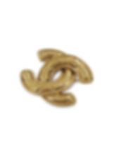 Chanel CC Quilted Brooch