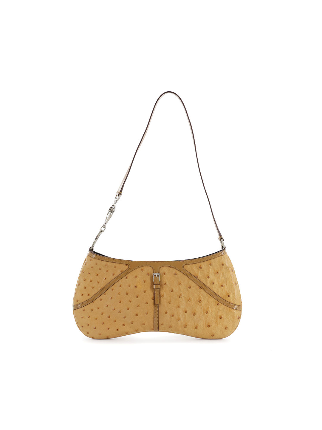 Prada Ostrich Shoulder Bag