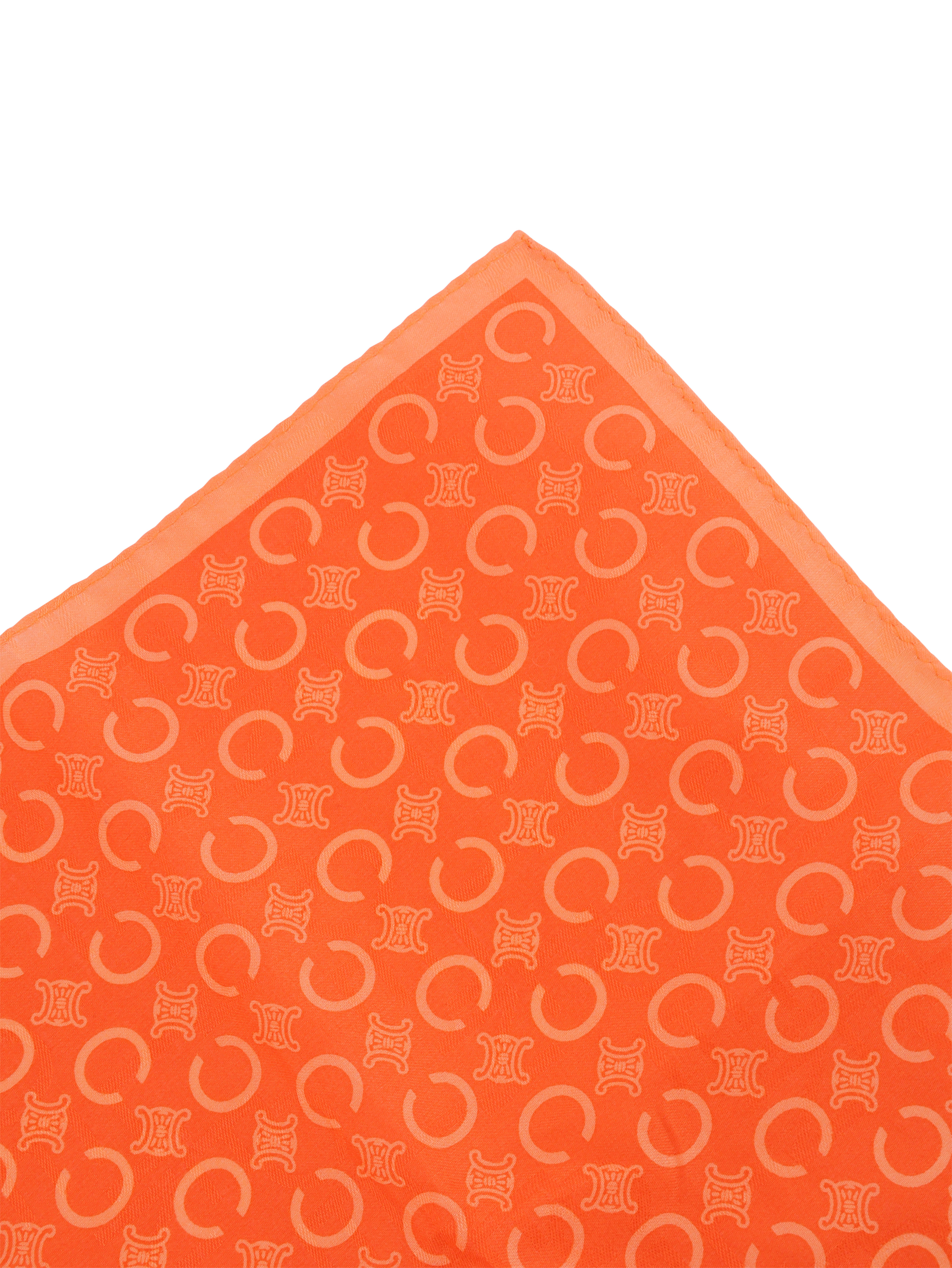 Celine Triomphe Monogram Scarf