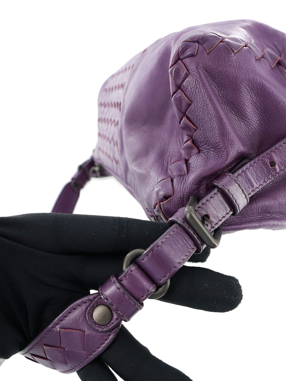 Thumbnail: Bottega Veneta Intrecciato Baguette Shoulder Bag
