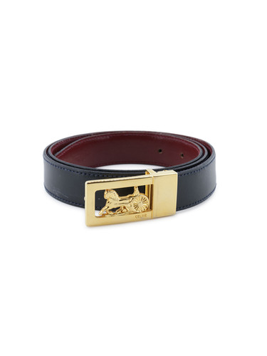 小物 CELINE carriage belt Celine Horse Carriage Bi-colour Belt | Née Vintage