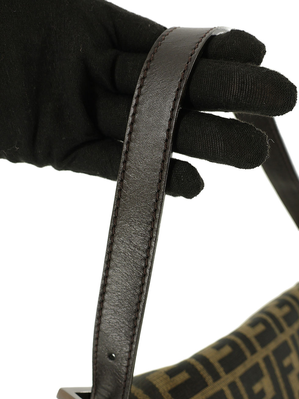Thumbnail: Fendi Zucca Mamma Shoulder Bag