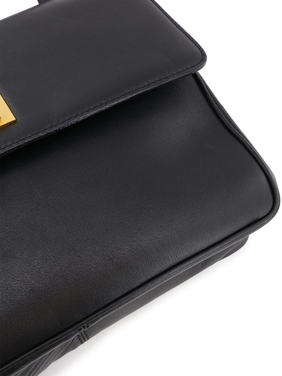 Thumbnail: Celine Gancini Double Flap Shoulder Bag