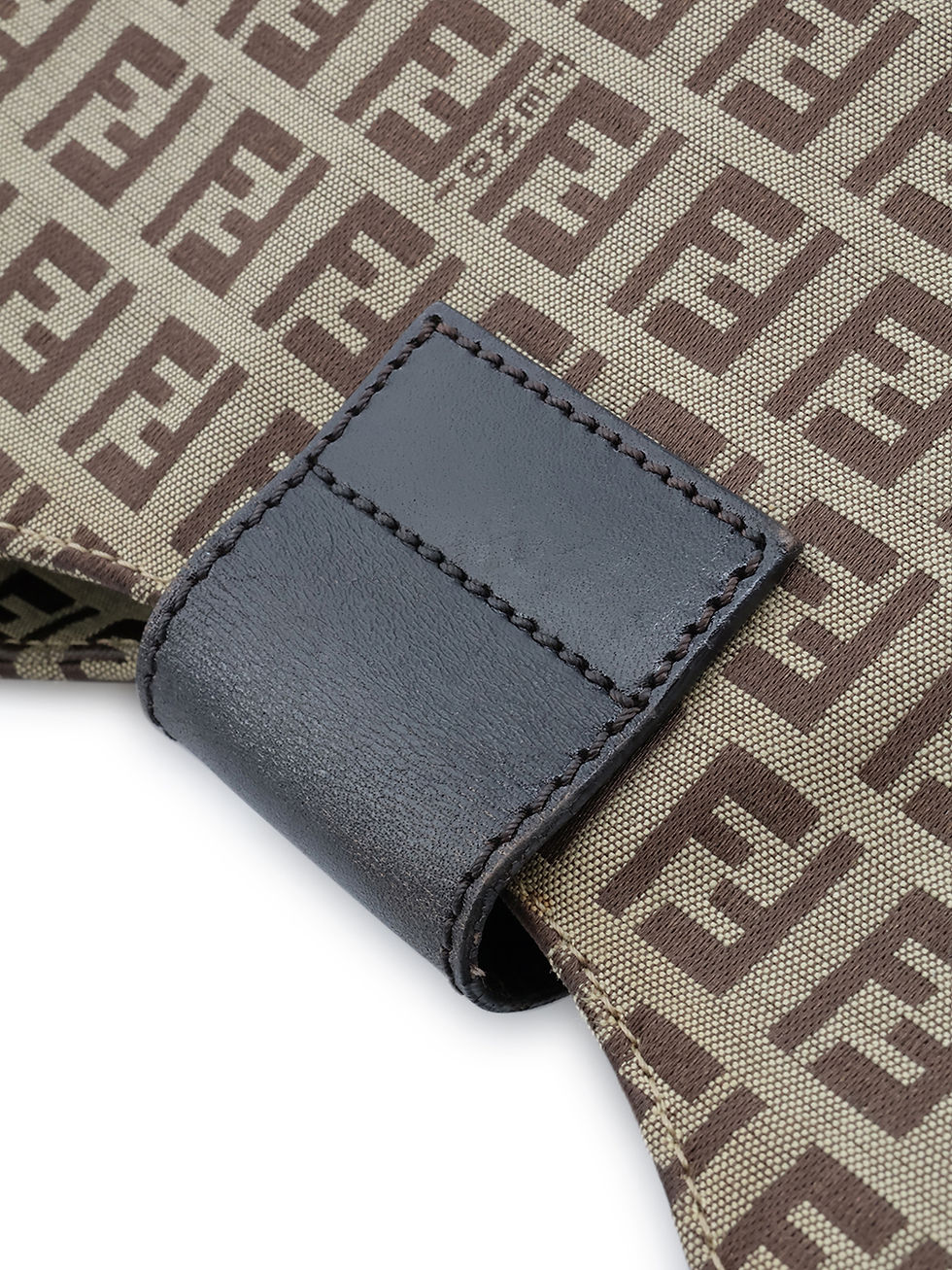 Thumbnail: Fendi Zucchino Shoulder Bag