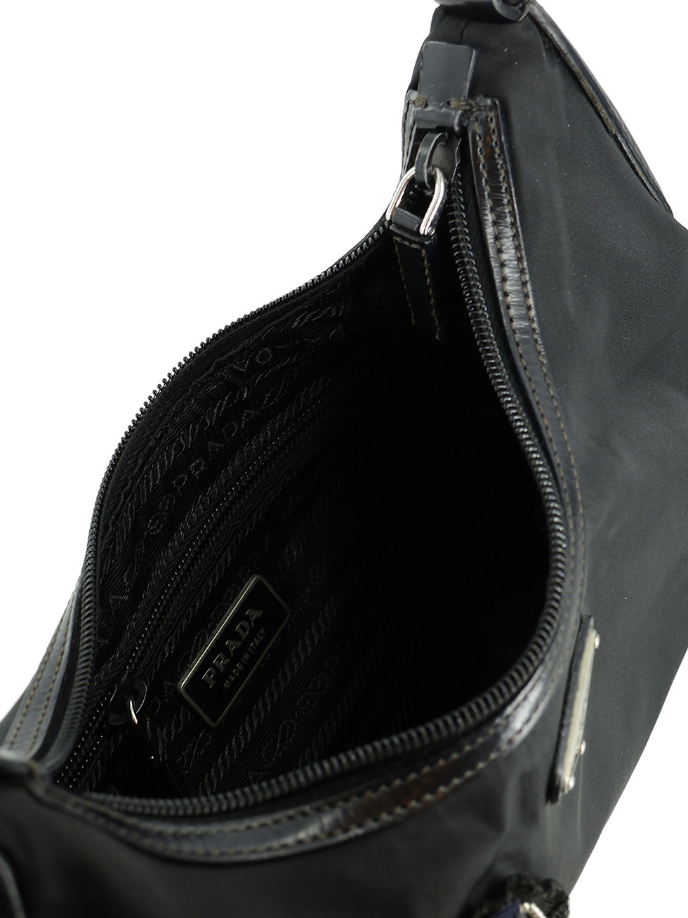 Thumbnail: Prada Nylon Hobo Bag