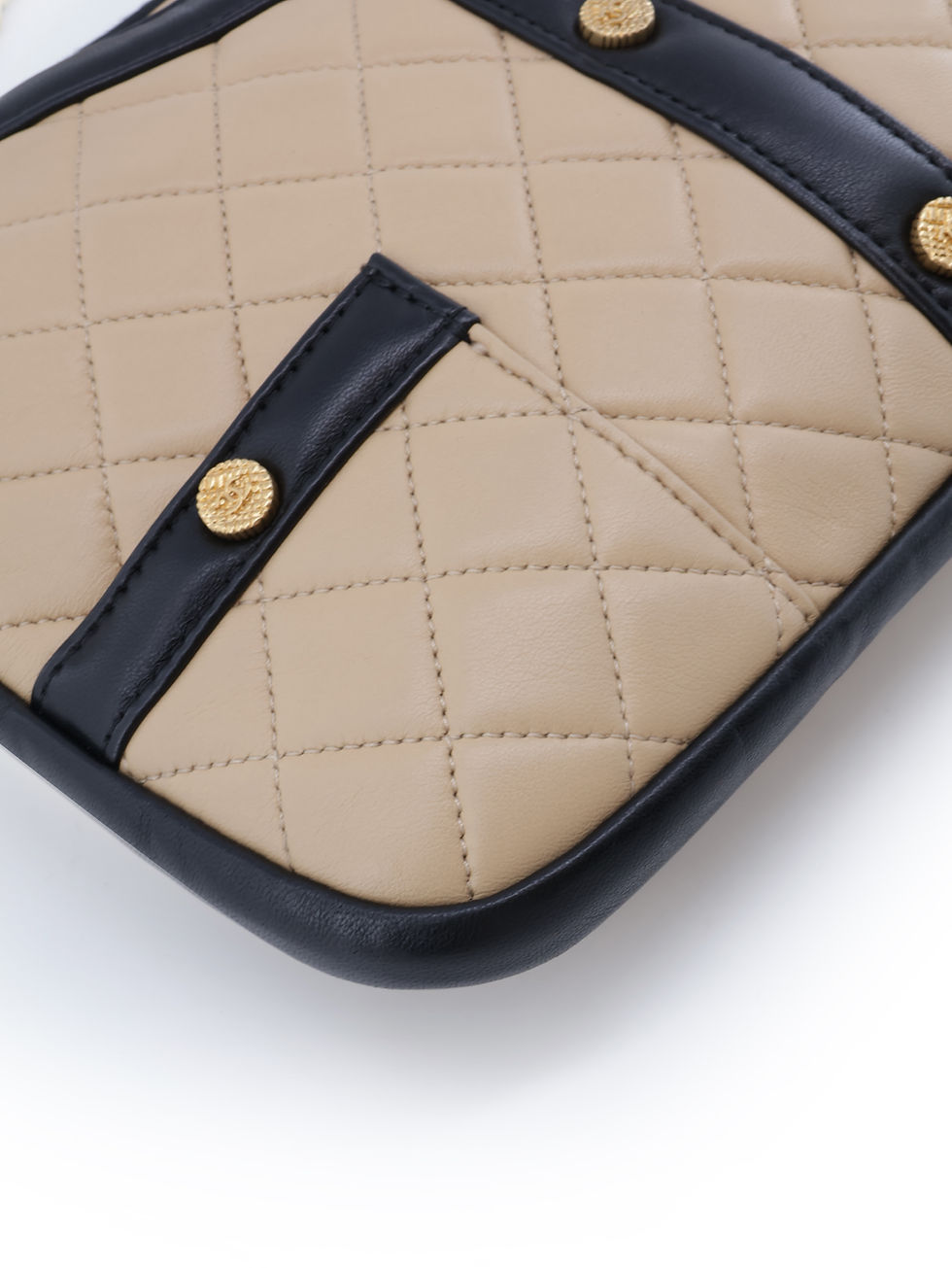 Thumbnail: Chanel Small Girl Matelasse Chain Crossbody Bag