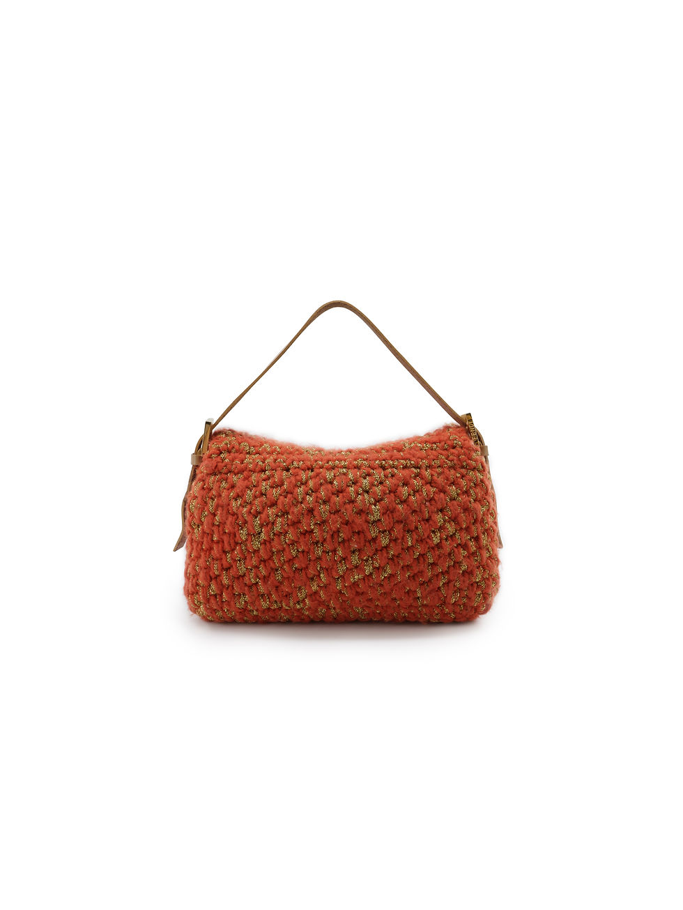 Thumbnail: Fendi Baguette Knit Shoulder Bag
