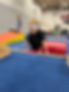 Young boy performs gymnastics at Monadnock Gymnastics
