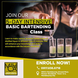 Promotion Ad for Bartending Ad