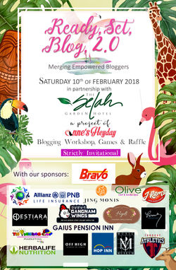Event Poster for Blogger's Event