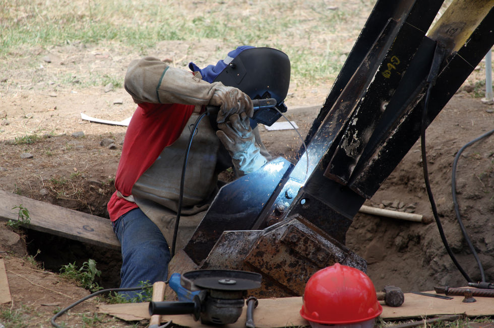 Durante a restauração.