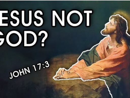 Jesus Is NOT God!