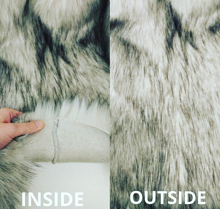 HOW TO SEW FAUX FUR tips I learned at sewing school