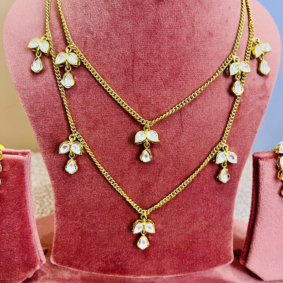 Thumbnail: Dhwani Golden Necklace