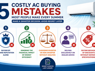 5 Costly AC Buying Mistakes Most People Make Every Summer — And How to Avoid Them