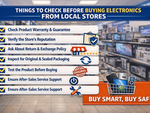 Things to Check Before buying electronics