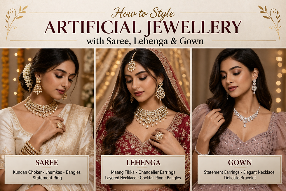 How to Style Artificial Jewellery