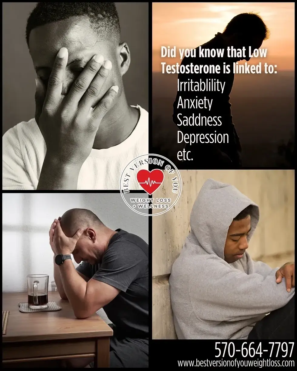 Low Testosterone & Mood Changes: The Hidden Connection