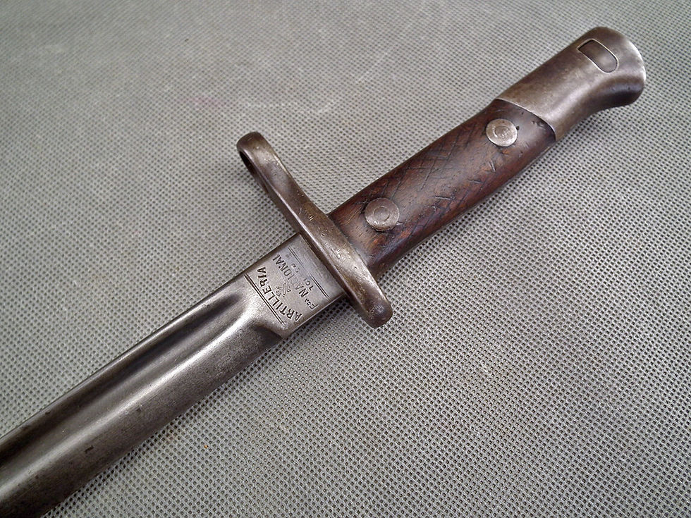 Thumbnail: Antique Spanish Mauser Sword Bayonet Model 1913