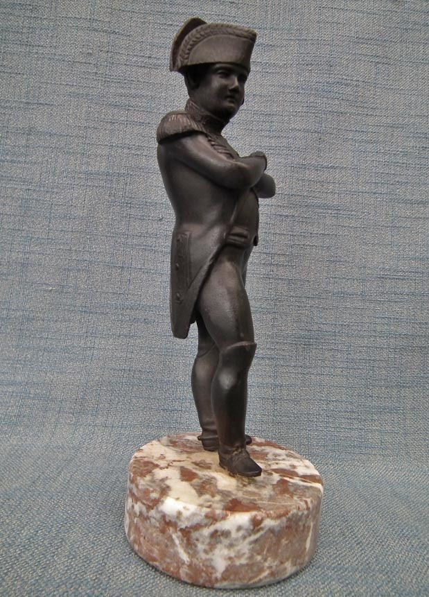 Thumbnail: Antique Napoleon Bonaparte Bronze Sculpture 19th century