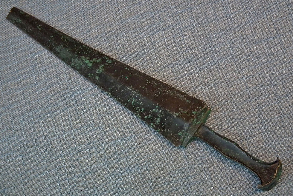 Thumbnail: Ancient Bronze Dagger Sword 2nd millennium BC Caspian Sea Azerbaijan