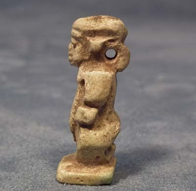 Thumbnail: Ancient Egyptian Amulet God Pataikos Patek 26th-30th Dynasty 664-332 BC
