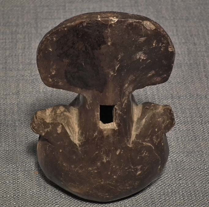 Thumbnail: Antique Pre-Columbian Tairona Culture Ceramic Effigy Ocarina Instrument