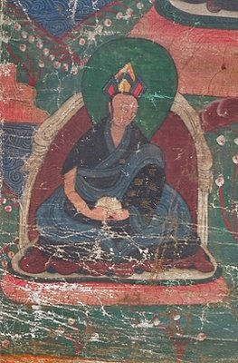 Thumbnail: Antique Tibetan Thangka Thanka Avalokiteshvara Buddha Tangka 18th 19th century