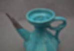 Thumbnail: Antique 17th century Islamic Silver Mounted Safavid Turquoise Fritware Ewer